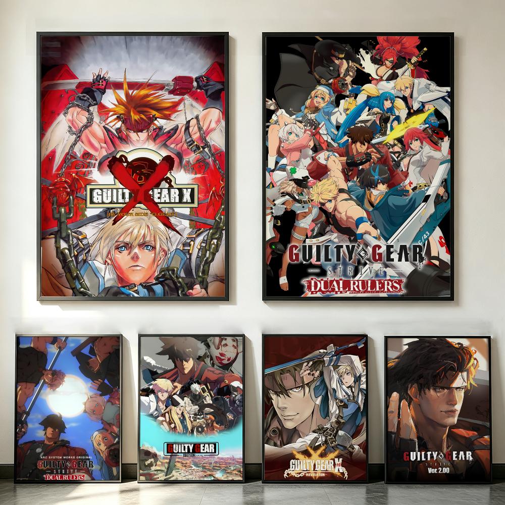 Home Office Gear - game Guilty Gear Poster Poster HD