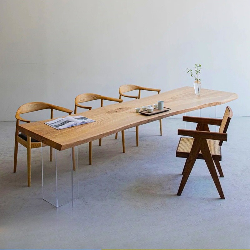 Nordic Solid Wood Acrylic Floa - Home Office Studio 评论和价格