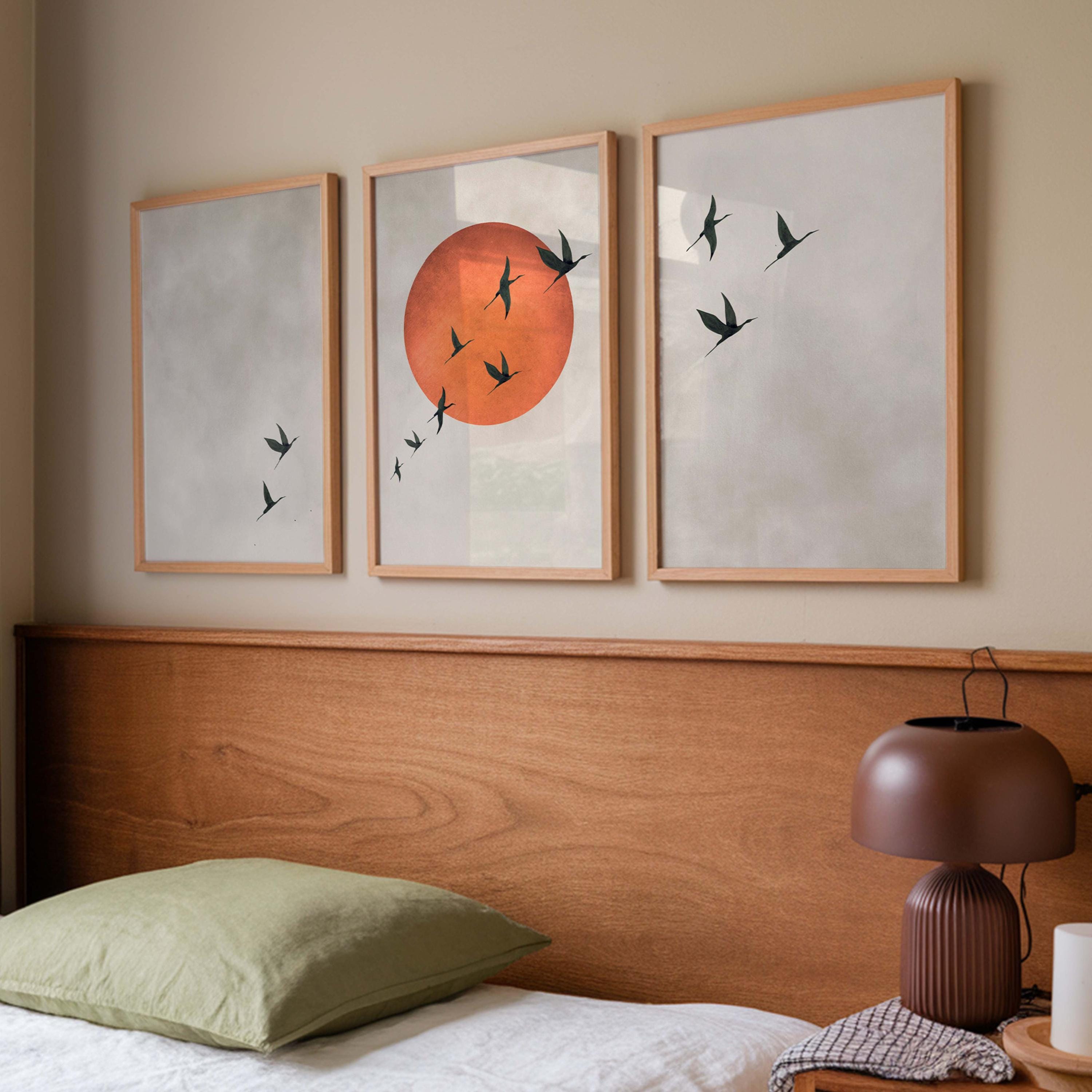 3pcs/Set Retro Japanese Moon F - Home Office Japandi 评论和价格