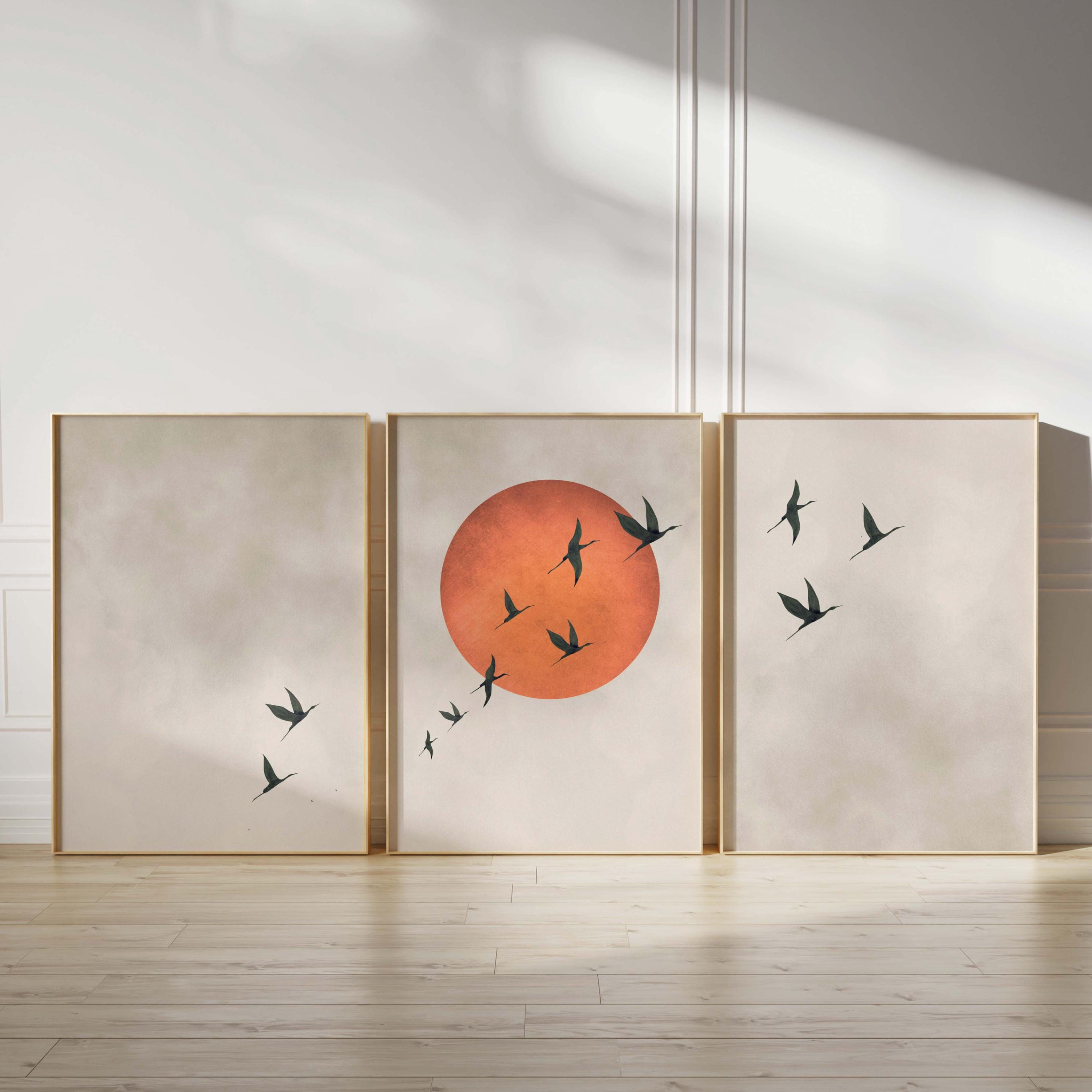 3pcs/Set Retro Japanese Moon F - Home Office Japandi 评论和价格