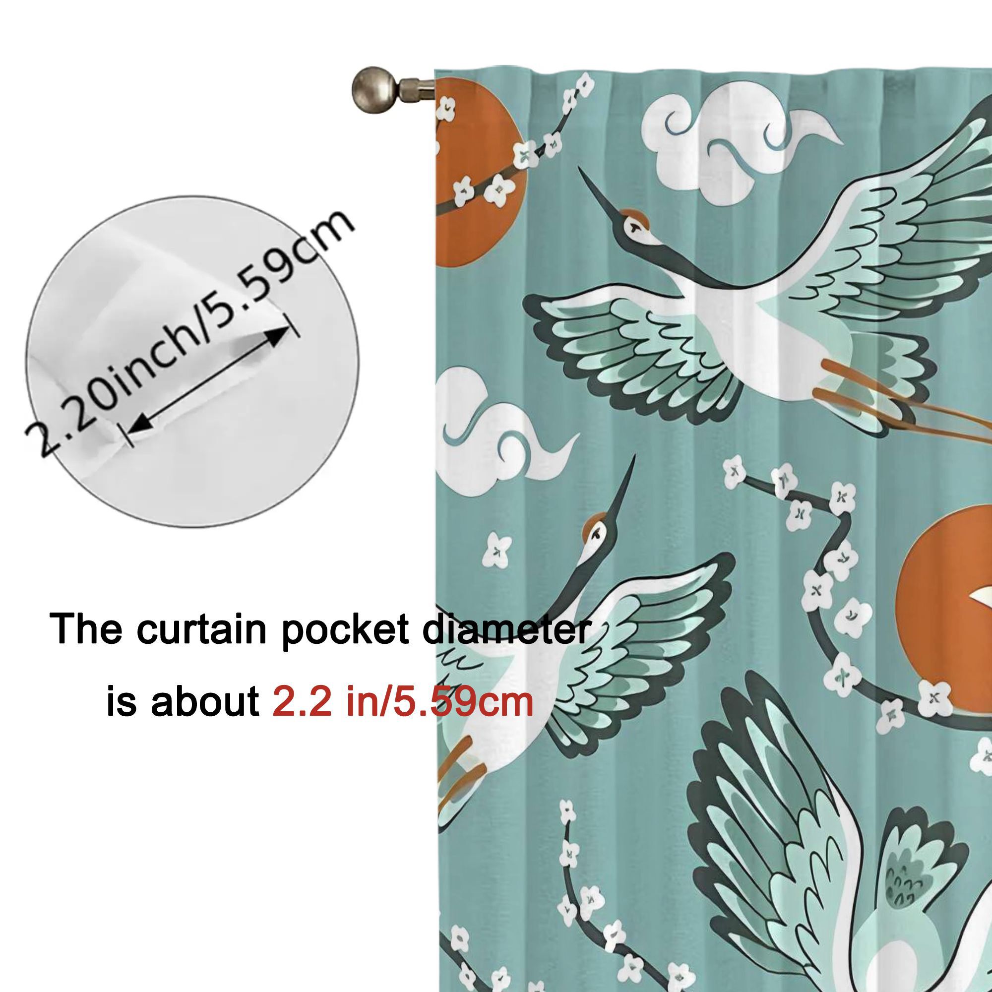 Elegant Teal Watercolor Bird C - Home Office Japandi 评论和价格