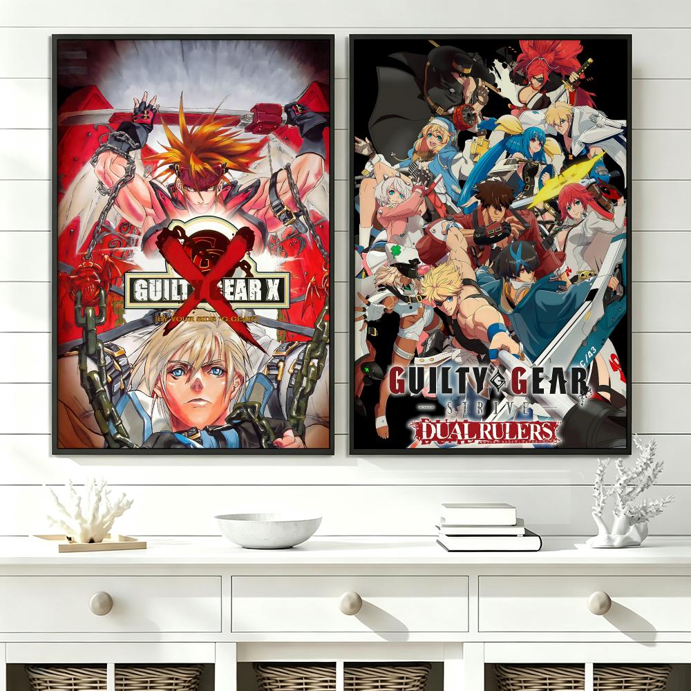 game Guilty Gear Poster Poster - Home Office Gear 评论和价格