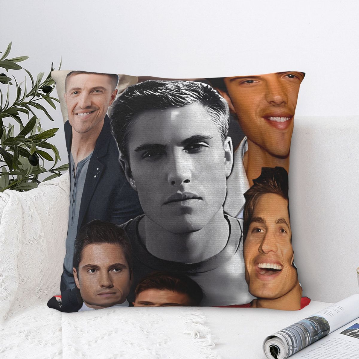 Pillow Cover Tim Bradford Tv S - Home Office Tim 评论和价格