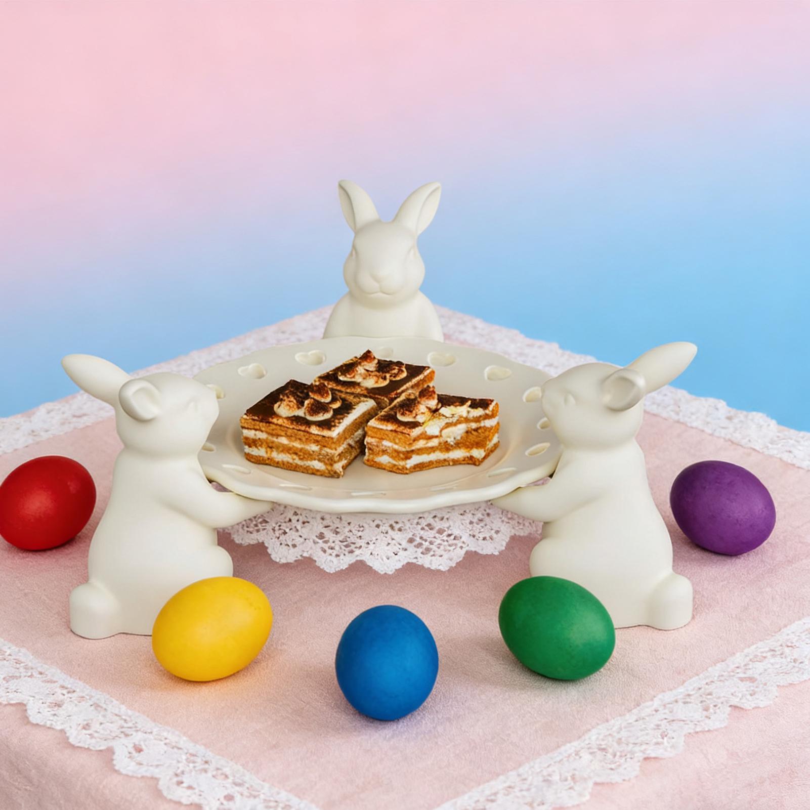 Bunny Tray Mold 3D Cute Silico - Home Office Gear 评论和价格