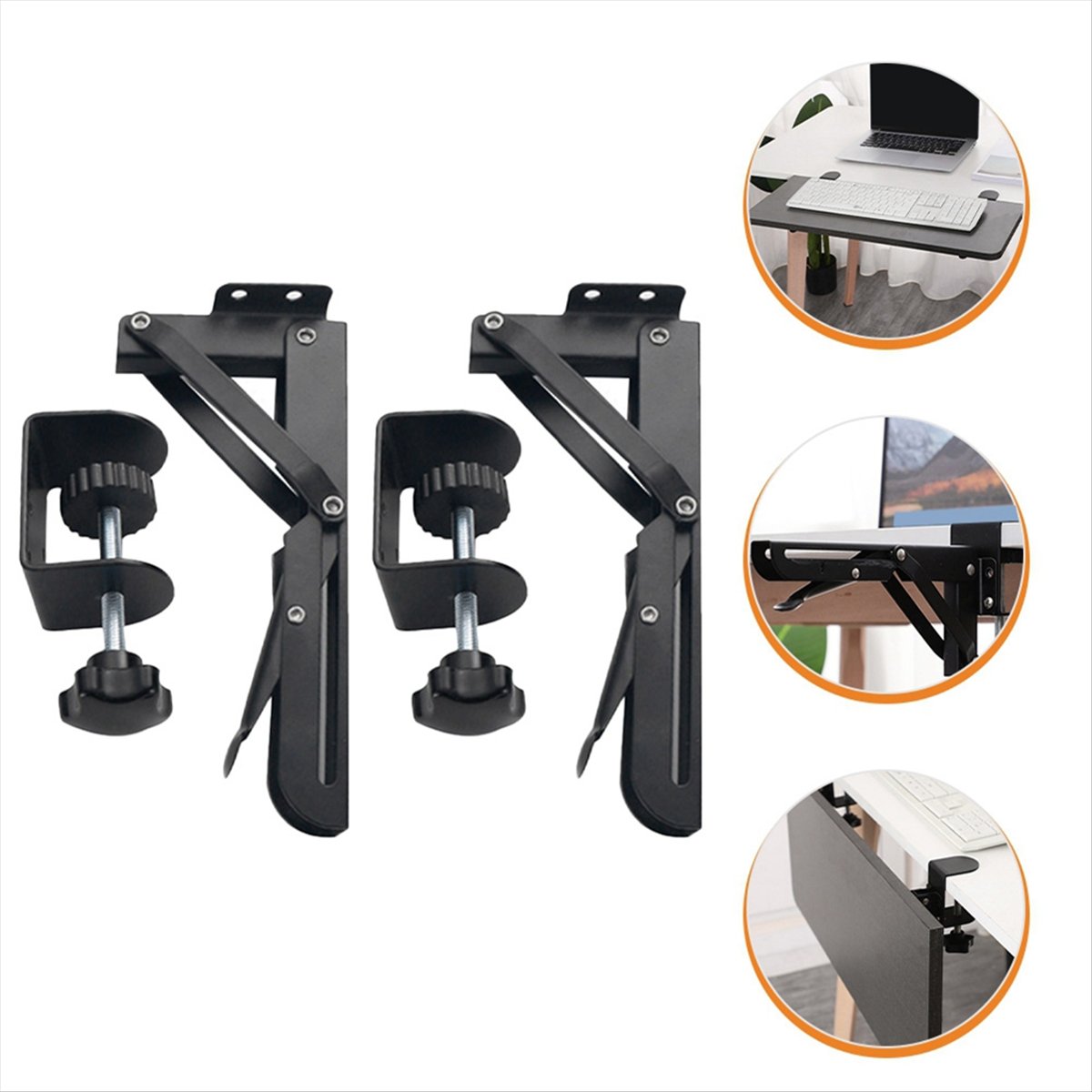 2PCS Foldable Bracket Computer - Laptop Stand Foldable 评论和价格