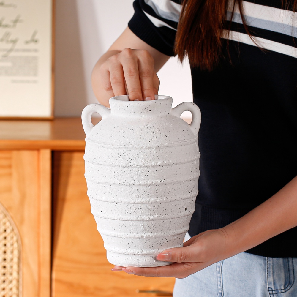 Amphora Ceramic Vase Dried Flo - Home Office Japandi 评论和价格