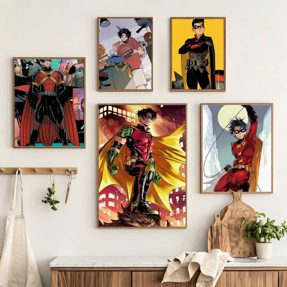 R-Robin Damian Wayne Tim drake - Home Office Tim 评论和价格