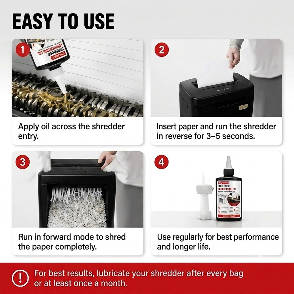 110ml Shredder Lubricating Oil - Home Office Gear 评论和价格
