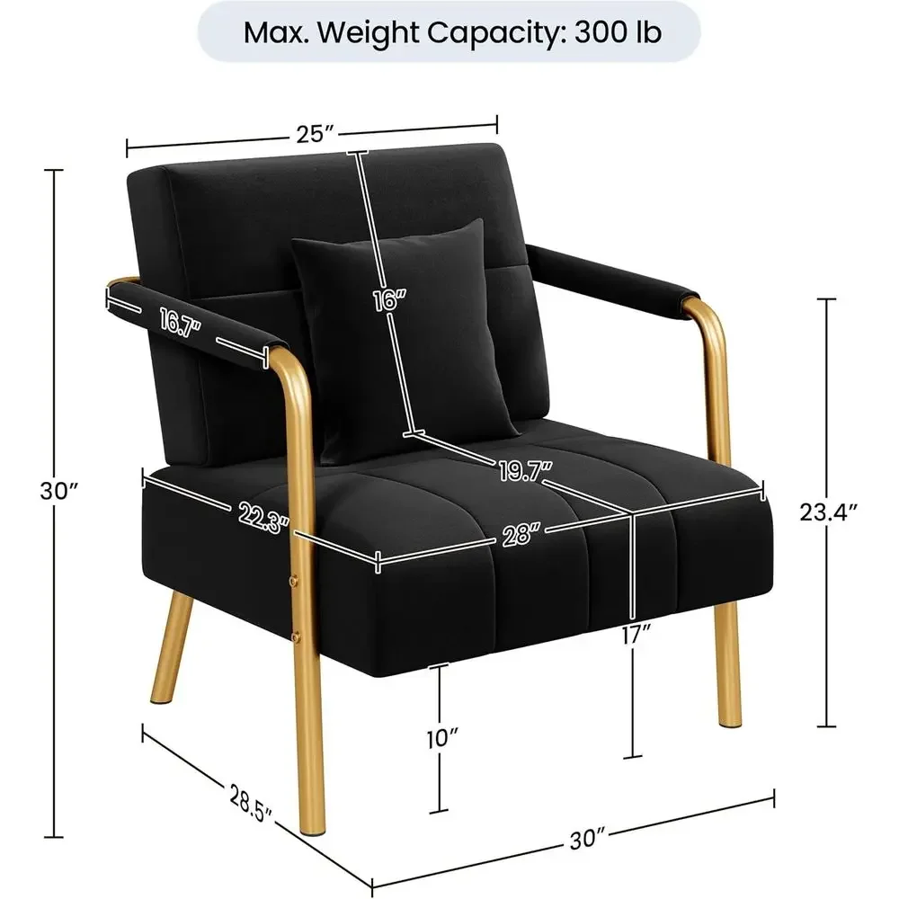 30 Wide Elegant Velvet Sofa wi - Home Office Studio 评论和价格
