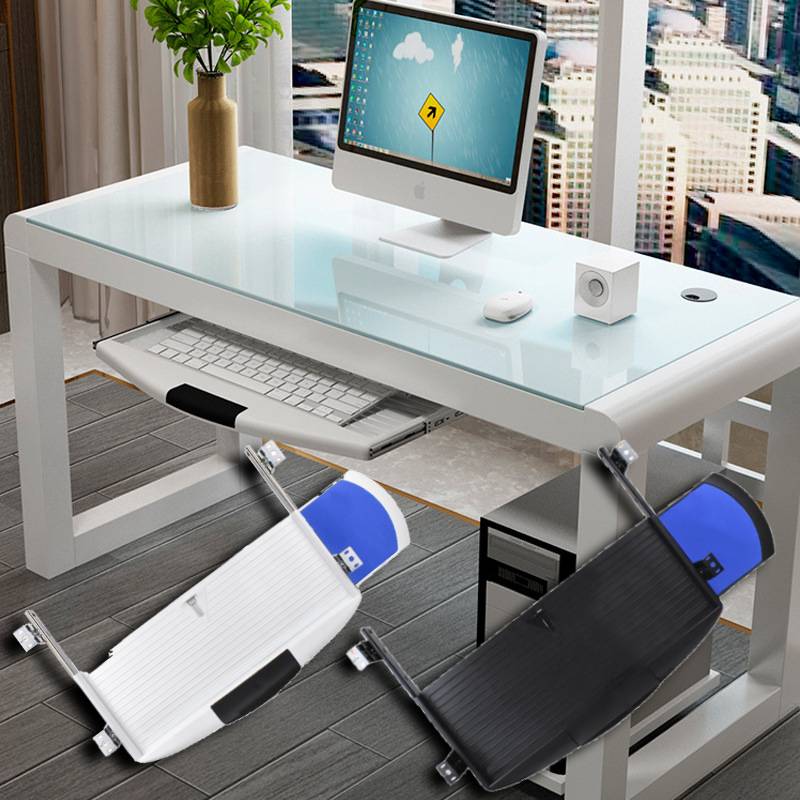 Slide Out Computer Drawer Mult - Keyboard Tray Under Desk 评论和价格
