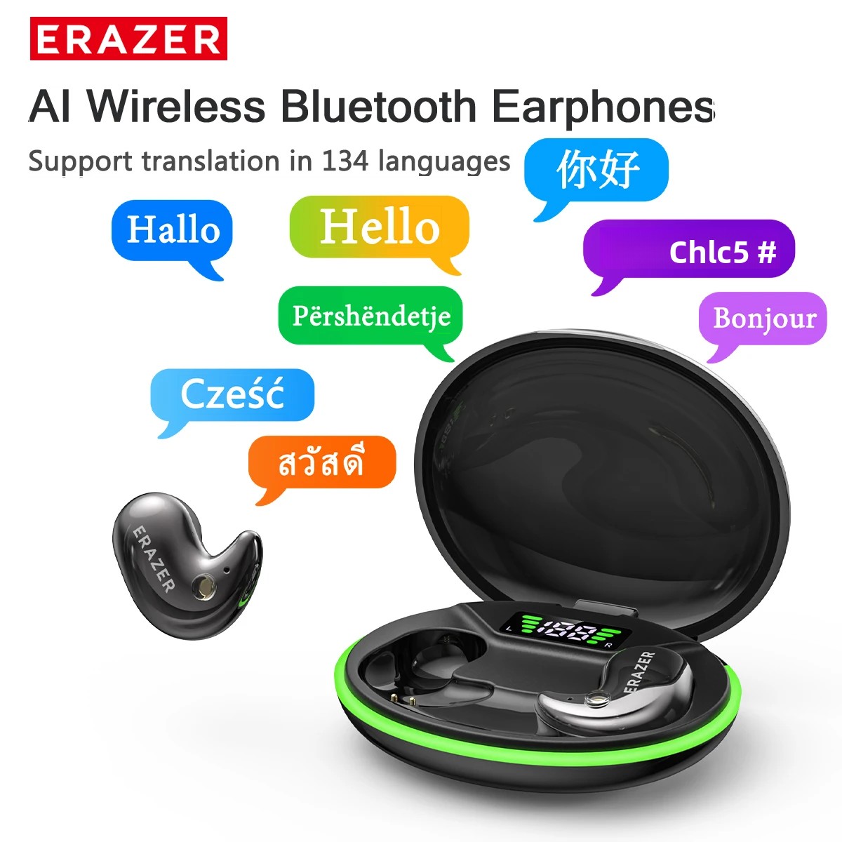 EARZER XF58 In-Ear Bluetooth H - Home Office Headset 评论和价格