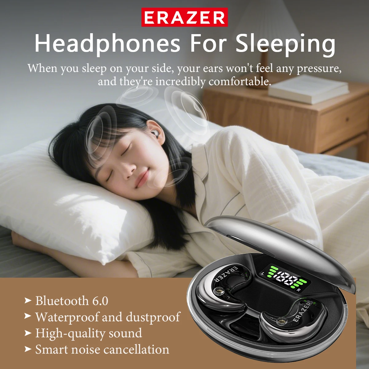 EARZER XF58 In-Ear Bluetooth H - Home Office Headset 评论和价格