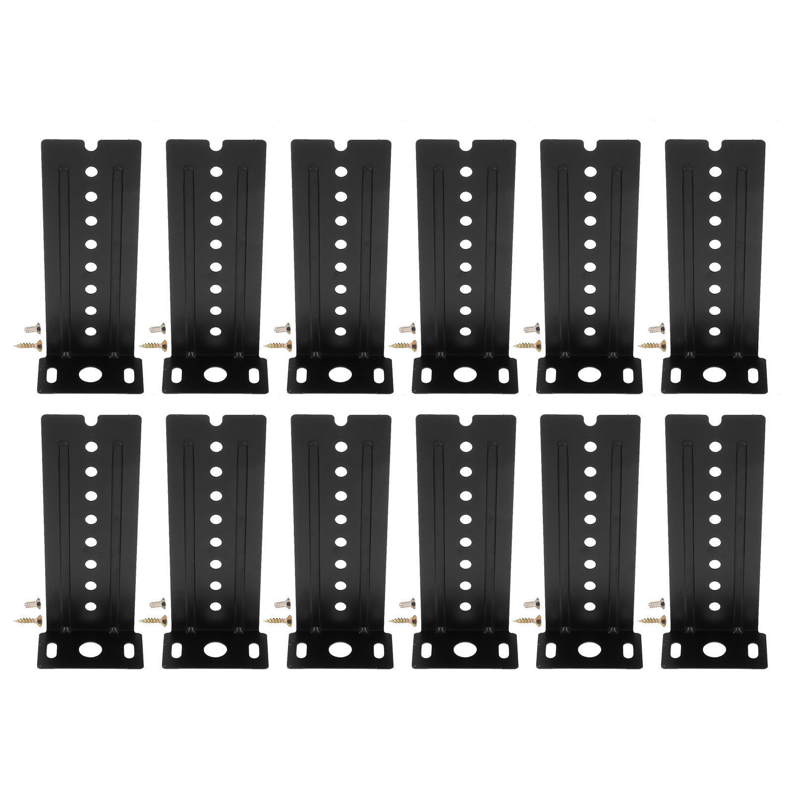 12Pcs Keyboard Slide Brackets  - Keyboard Tray Under Desk 评论和价格