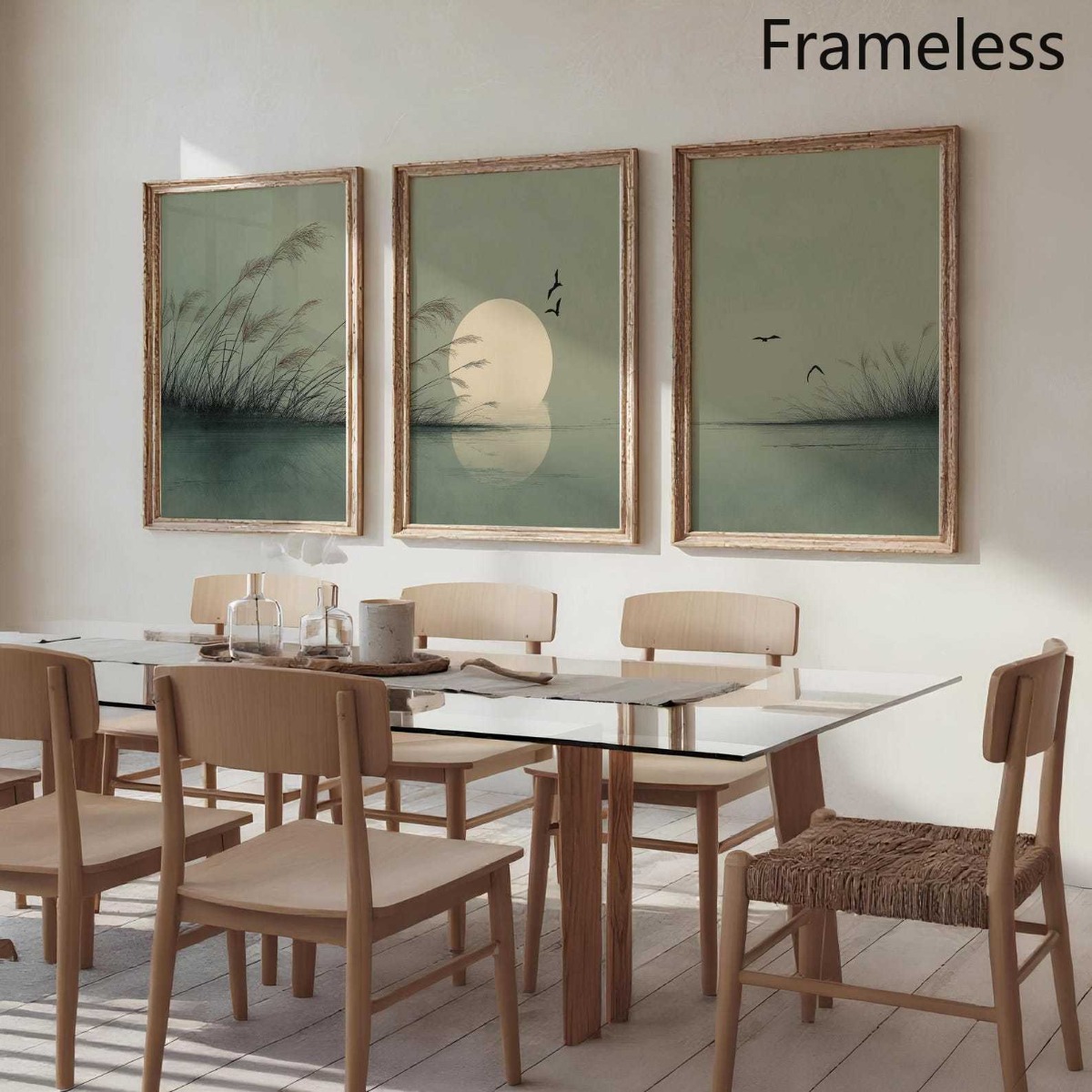 3pcs/Set Japandi Sage Green Ca - Home Office Japandi 评论和价格