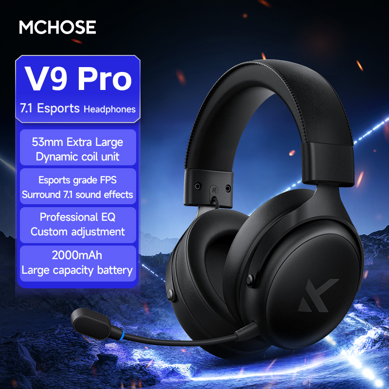 MCHOSE V9 Pro Headset with Mic - Home Office Headset 评论和价格