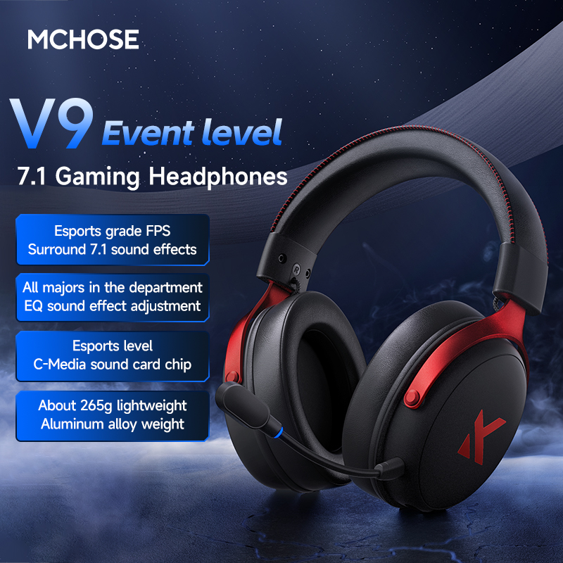 MCHOSE V9 Pro Headset with Mic - Home Office Headset 评论和价格
