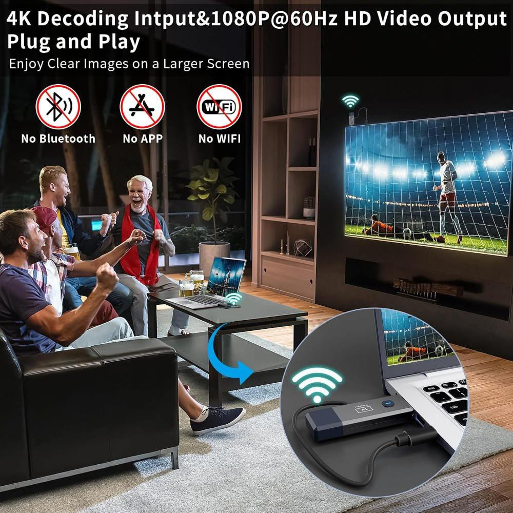 50M Long Range 1080P Wireless  - Home Office Pc 评论和价格