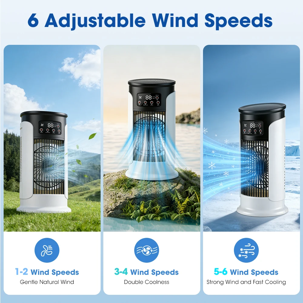 3 In 1 Household Fan Air Condi - Home Office Gear 评论和价格