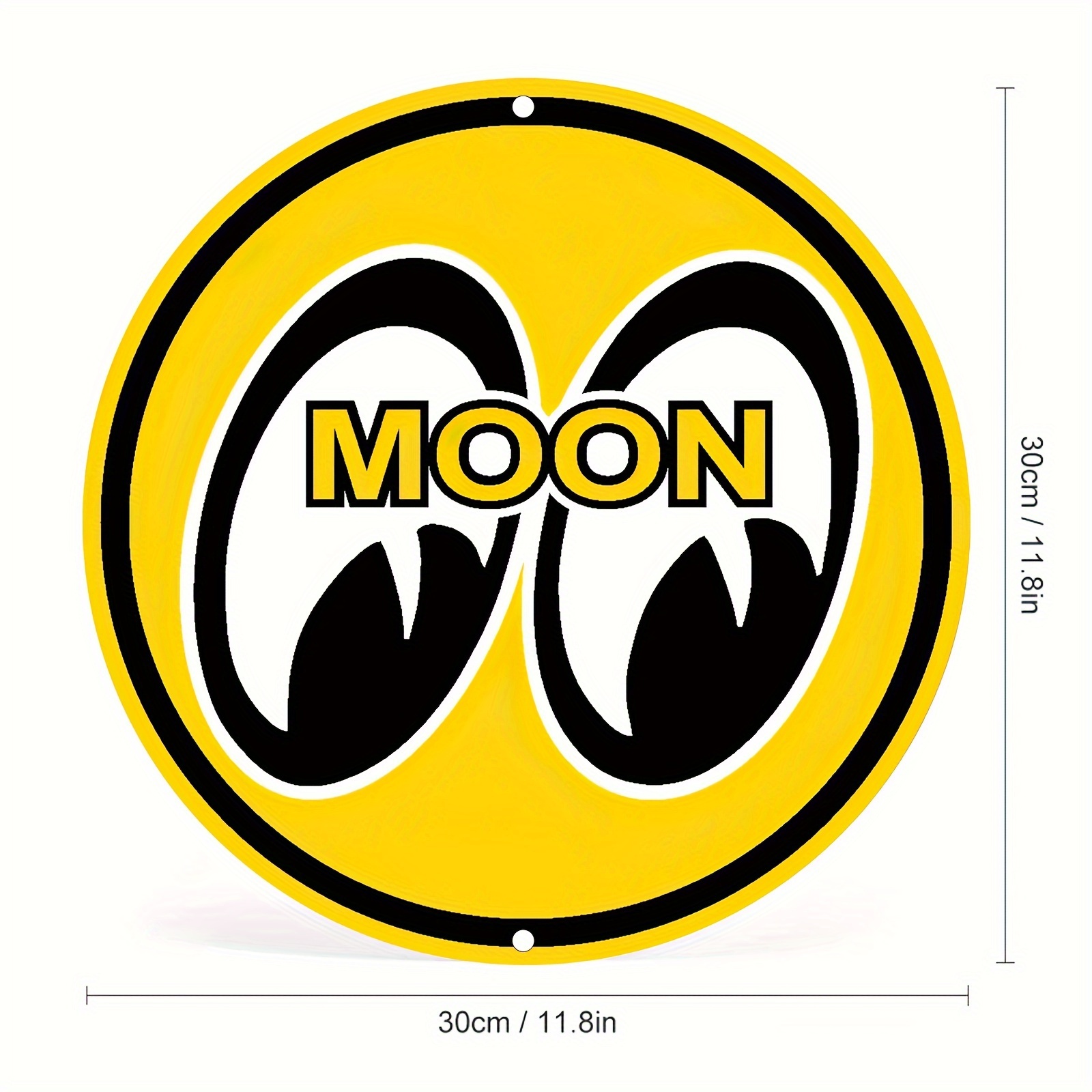 Vintage-Style Round Metal Sign - Home Office Gear 评论和价格