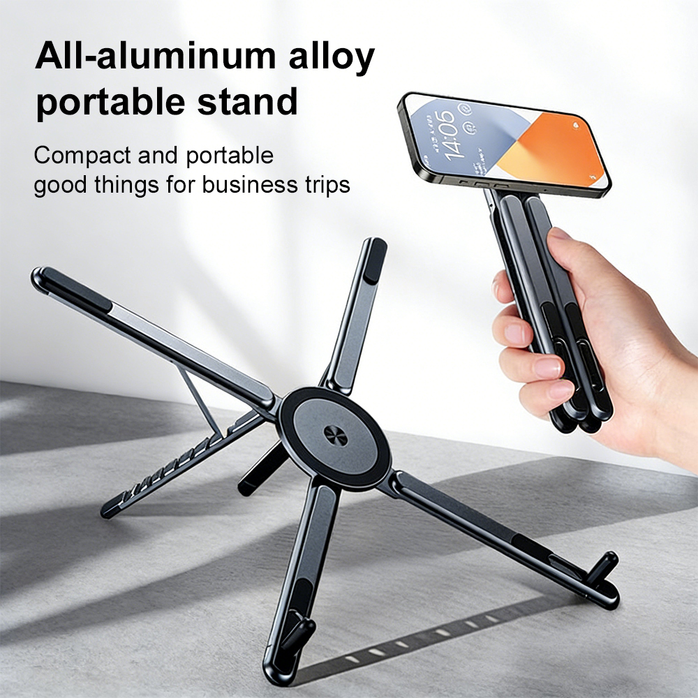Portable Magnetic Phone Holder - Laptop Stand Foldable 评论和价格